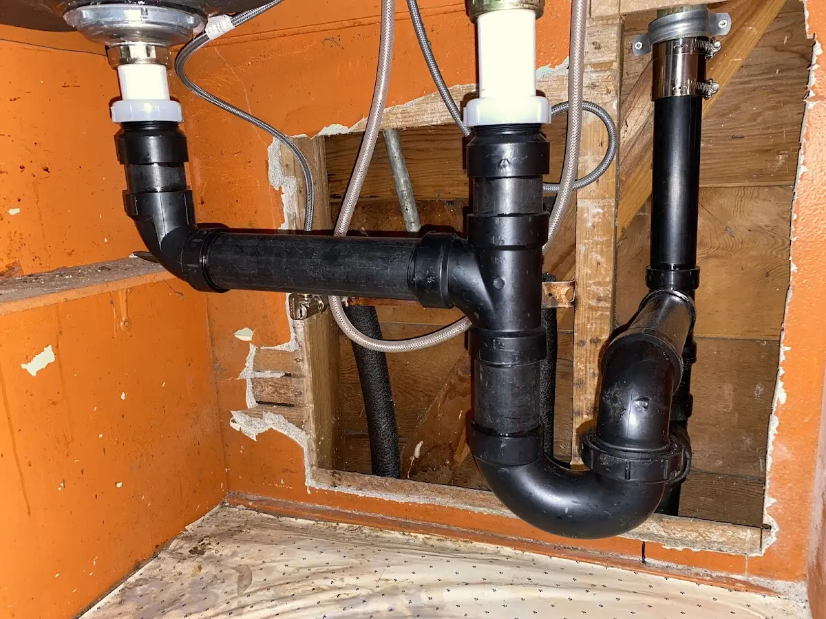 Professional Garbage Disposal Repair equipment and tools on the job in Dublin